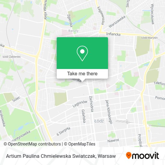 Artium Paulina Chmielewska Swiatczak map