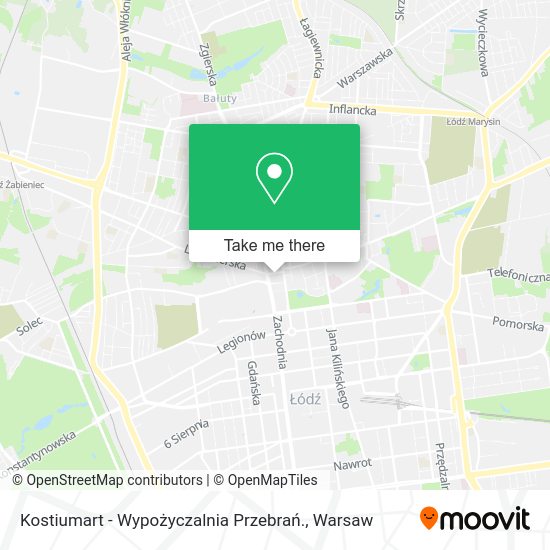 Kostiumart - Wypożyczalnia Przebrań. map