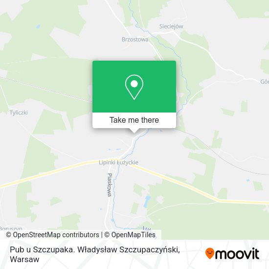 Pub u Szczupaka. Władysław Szczupaczyński map