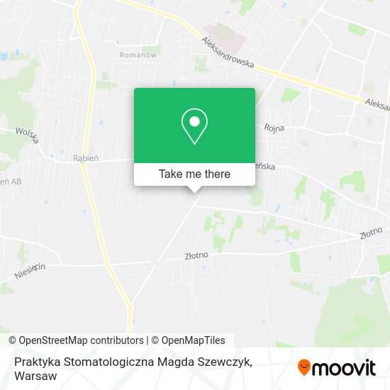 Praktyka Stomatologiczna Magda Szewczyk map