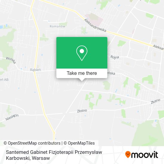 Santemed Gabinet Fizjoterapii Przemysław Karbowski map