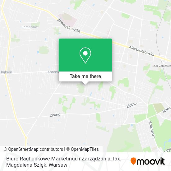 Biuro Rachunkowe Marketingu i Zarządzania Tax. Magdalena Szlęk map