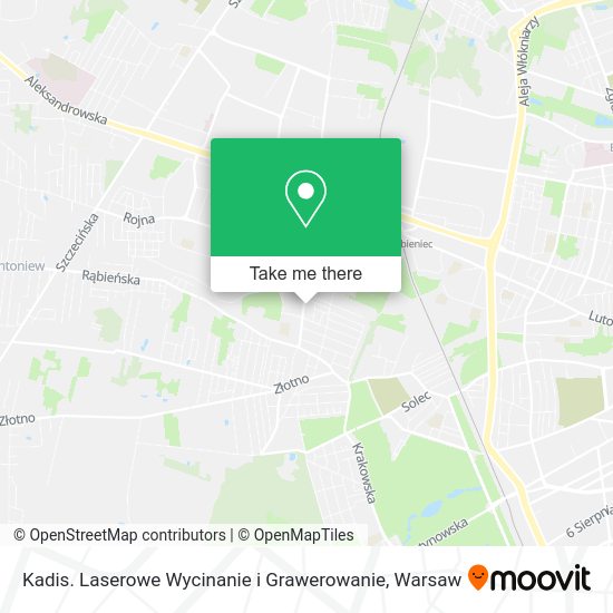 Kadis. Laserowe Wycinanie i Grawerowanie map