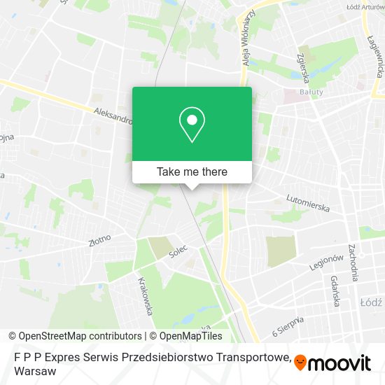 F P P Expres Serwis Przedsiebiorstwo Transportowe map