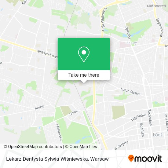 Lekarz Dentysta Sylwia Wiśniewska map