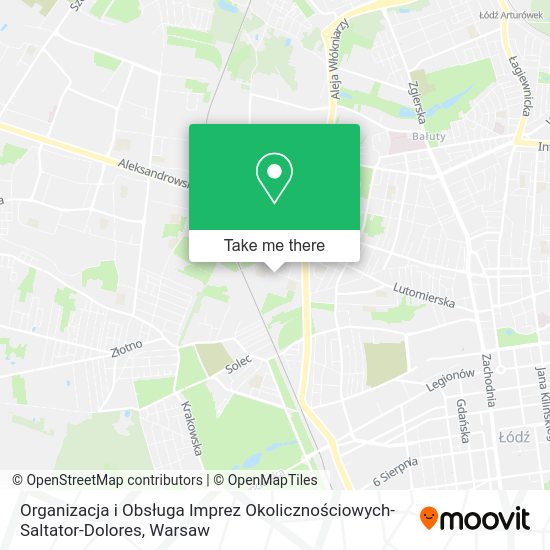 Organizacja i Obsługa Imprez Okolicznościowych-Saltator-Dolores map