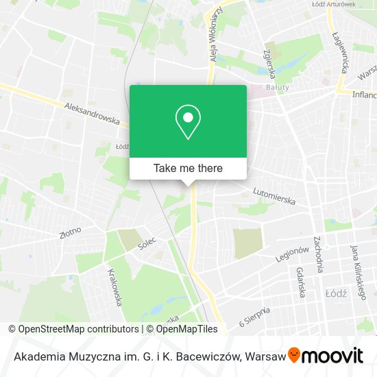 Akademia Muzyczna im. G. i K. Bacewiczów map