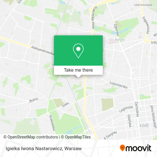 Карта Igielka Iwona Nastarowicz