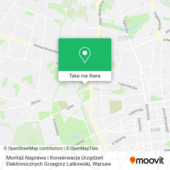 Montaż Naprawa i Konserwacja Urządzeń Elektronicznych Grzegorz Latkowski map