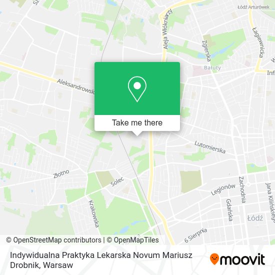 Indywidualna Praktyka Lekarska Novum Mariusz Drobnik map