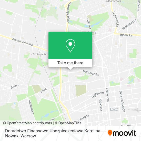 Doradctwo Finansowo-Ubezpieczeniowe Karolina Nowak map