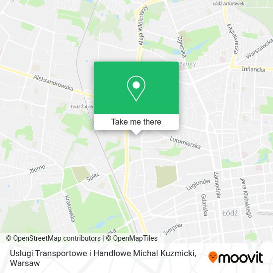 Uslugi Transportowe i Handlowe Michal Kuzmicki map