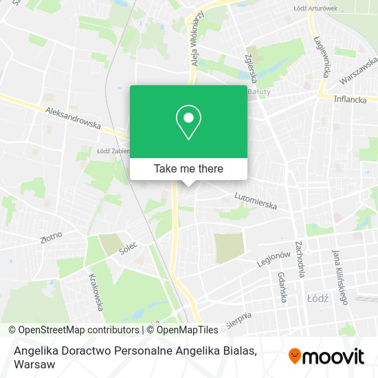 Angelika Doractwo Personalne Angelika Bialas map