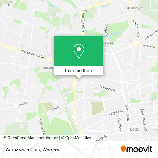 Карта Ambasada Club