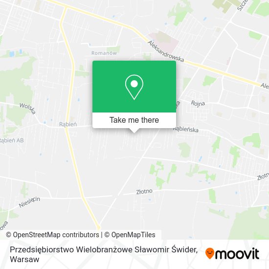 Przedsiębiorstwo Wielobranżowe Sławomir Świder map