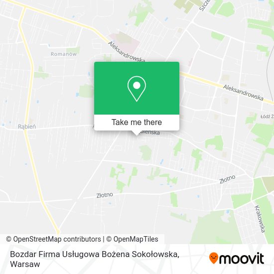 Bozdar Firma Usługowa Bożena Sokołowska map