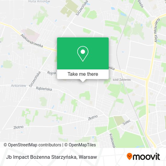 Jb Impact Bożenna Starzyńska map