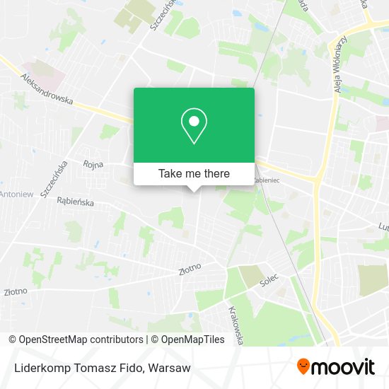 Liderkomp Tomasz Fido map