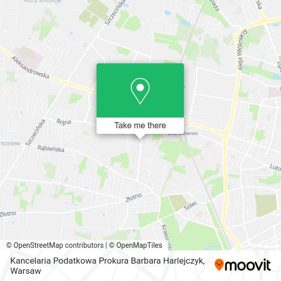 Kancelaria Podatkowa Prokura Barbara Harlejczyk map