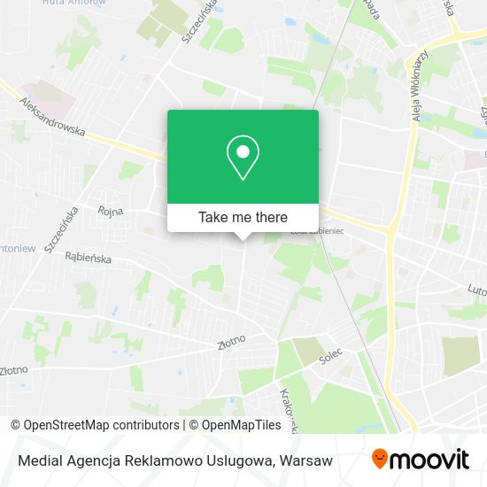 Medial Agencja Reklamowo Uslugowa map