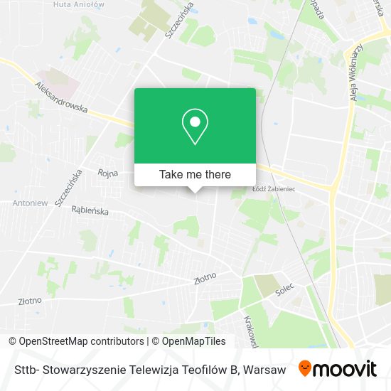 Sttb- Stowarzyszenie Telewizja Teofilów B map