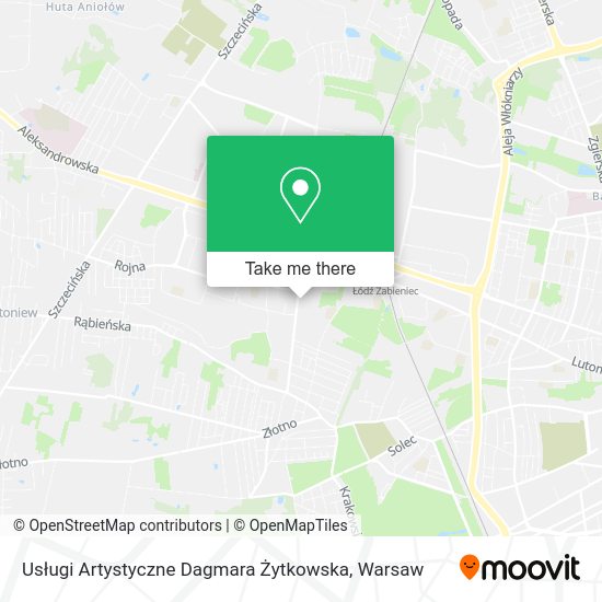 Usługi Artystyczne Dagmara Żytkowska map