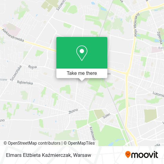 Elmars Elżbieta Kaźmierczak map