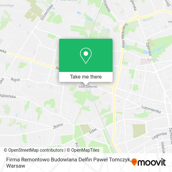 Firma Remontowo Budowlana Delfin Paweł Tomczyk map