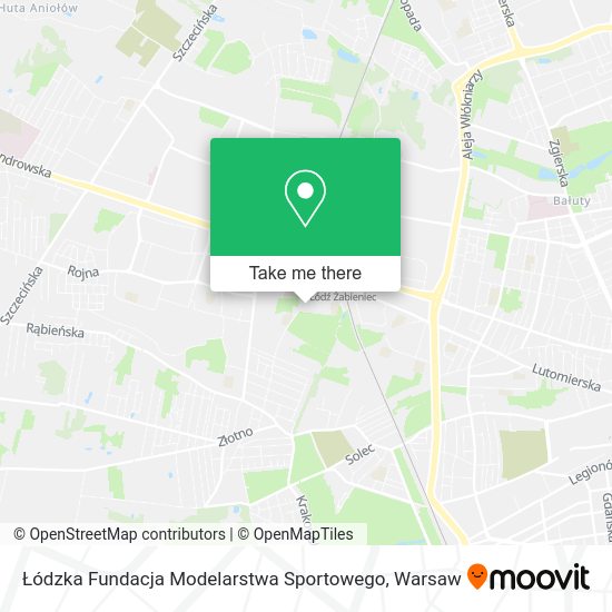 Łódzka Fundacja Modelarstwa Sportowego map