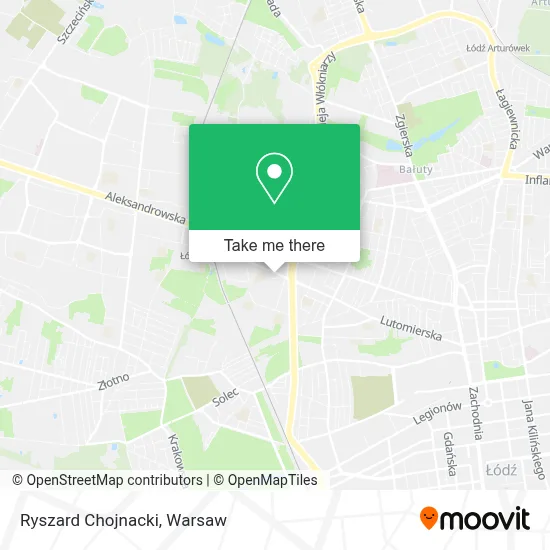 Ryszard Chojnacki map