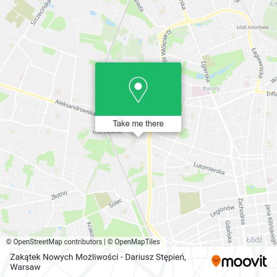 Zakątek Nowych Możliwości - Dariusz Stępień map