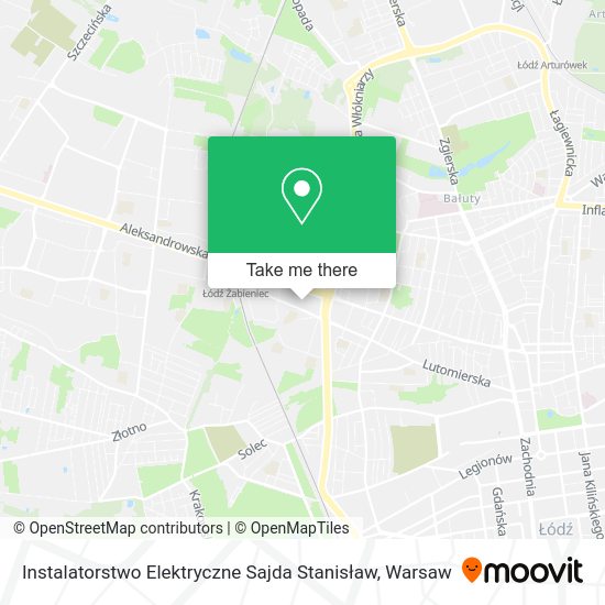 Instalatorstwo Elektryczne Sajda Stanisław map