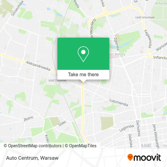 Карта Auto Centrum