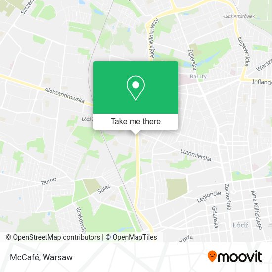 McCafé map