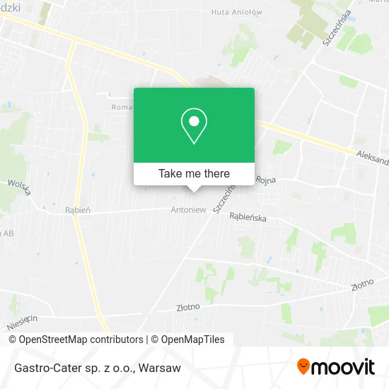 Карта Gastro-Cater sp. z o.o.