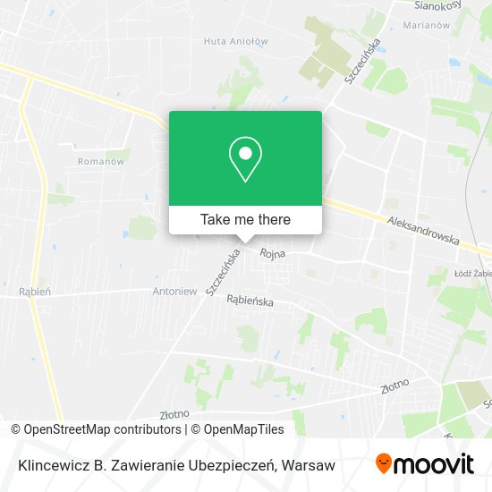 Klincewicz B. Zawieranie Ubezpieczeń map