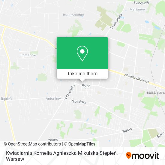 Kwiaciarnia Kornelia Agnieszka Mikulska-Stępień map