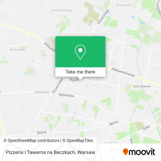 Pizzeria i Tawerna na Beczkach map