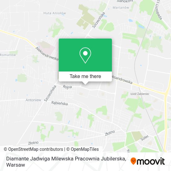 Diamante Jadwiga Milewska Pracownia Jubilerska map