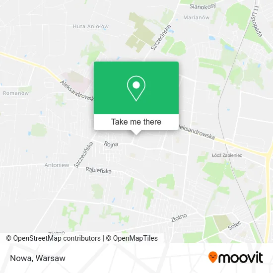 Карта Nowa