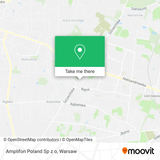 Карта Amplifon Poland Sp z o