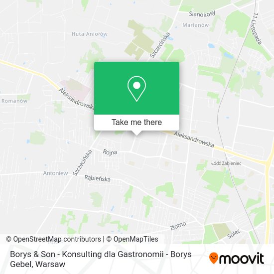 Borys & Son - Konsulting dla Gastronomii - Borys Gebel map