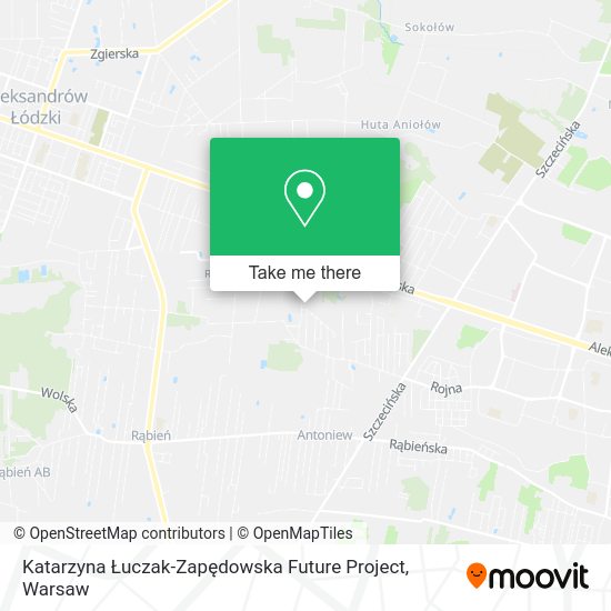 Katarzyna Łuczak-Zapędowska Future Project map