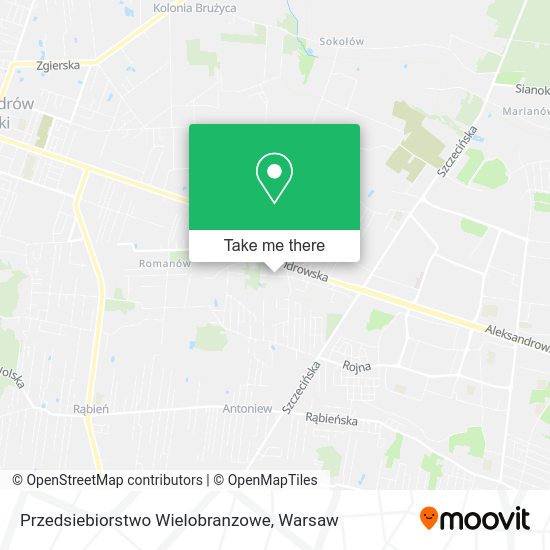 Przedsiebiorstwo Wielobranzowe map