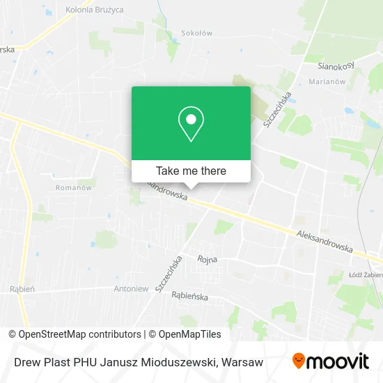 Карта Drew Plast PHU Janusz Mioduszewski