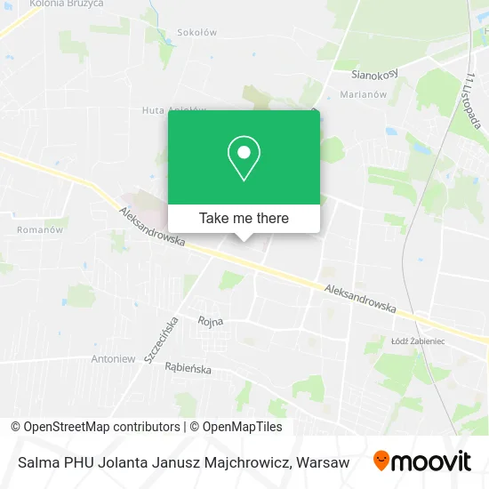 Карта Salma PHU Jolanta Janusz Majchrowicz