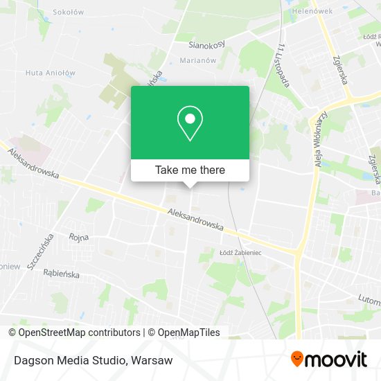 Dagson Media Studio map