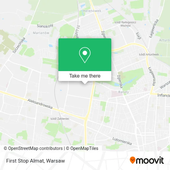 Карта First Stop Almat