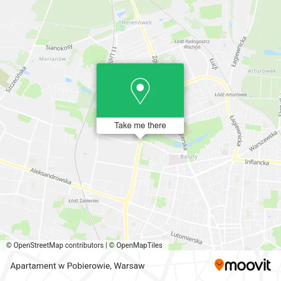 Карта Apartament w Pobierowie