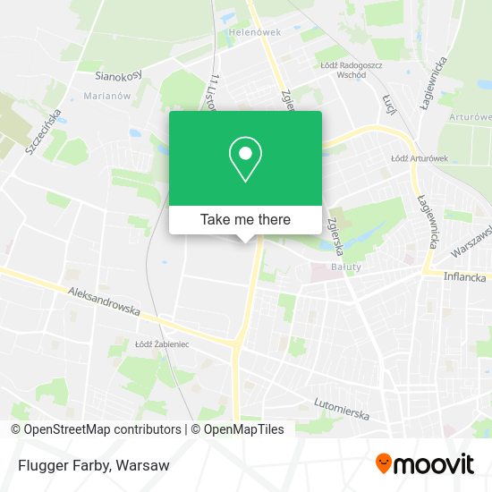 Flugger Farby map